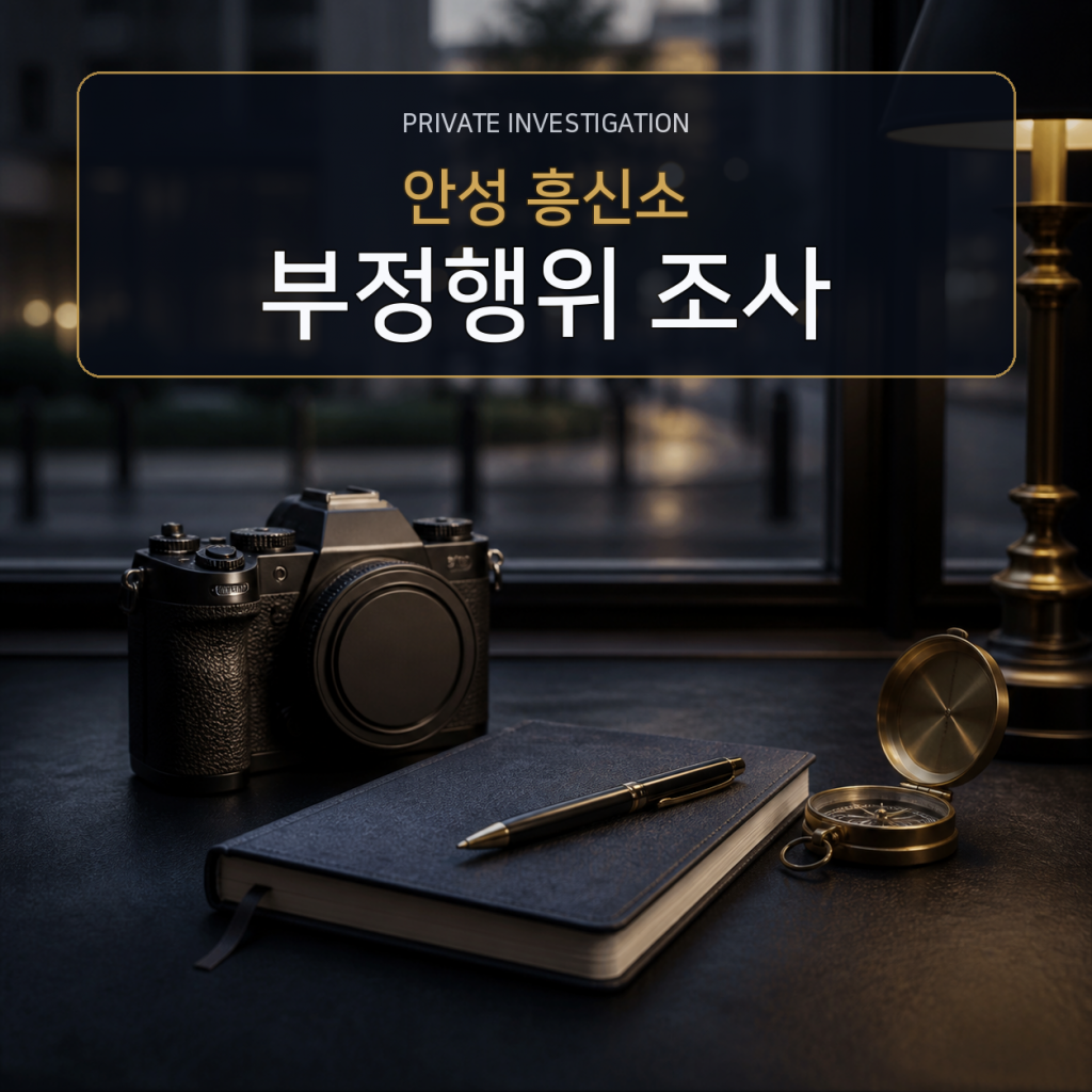 안성 부정행위 사실조사 전문 흥신소